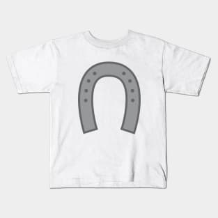 horseshoe cutie mark Kids T-Shirt